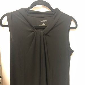 Black blouse tank